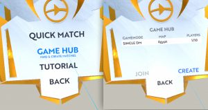 Skyfront VR Game Hub